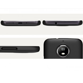 Juodas dėklas Nillkin frosted + plėvelė (MOTO G5S) Juodas dėklas Nillkin frosted + plėvelė (MOTO G5S)